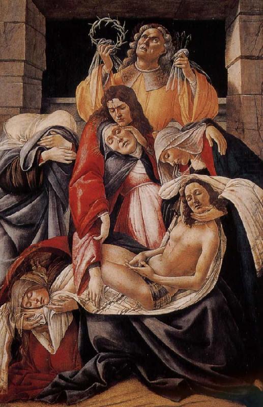 Christ died, Sandro Botticelli